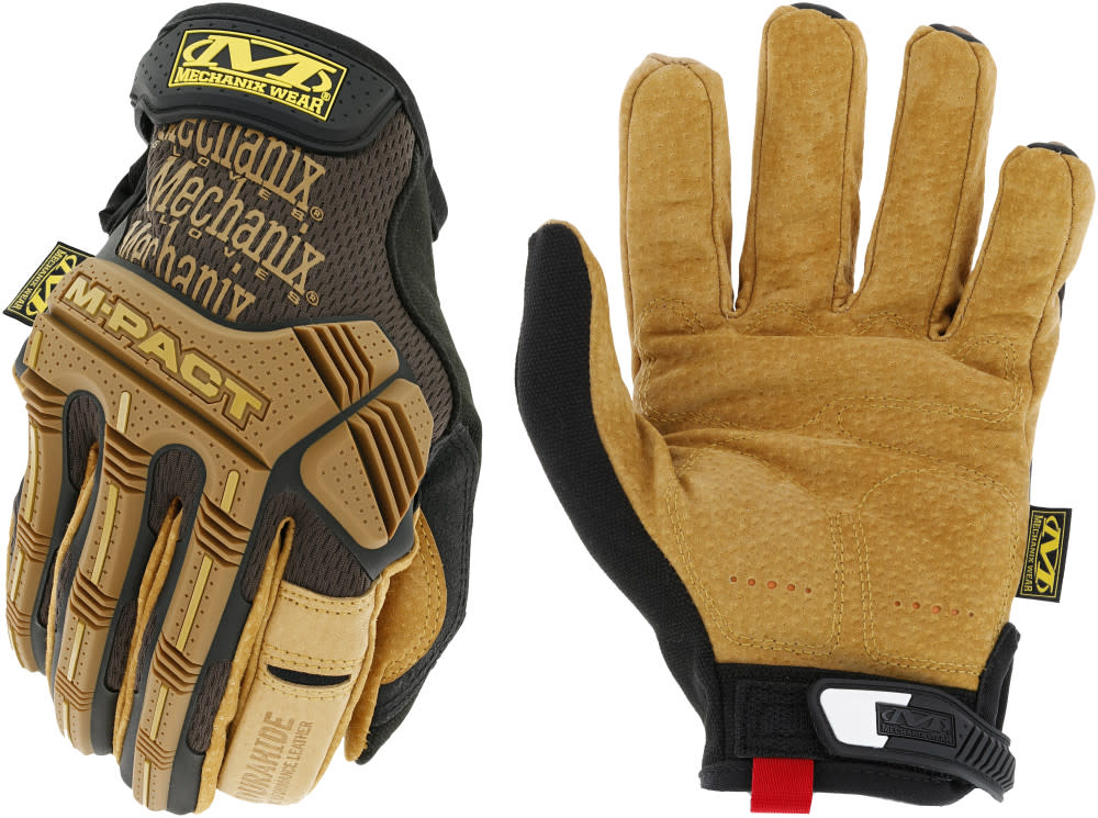 Mechanix Wear Leather M-Pact Gloves Medium - Ascmtools