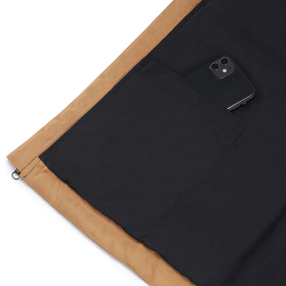 GEARWRENCH Mens Khaki Heated Quilted Vest Kit Small - Ascmtools