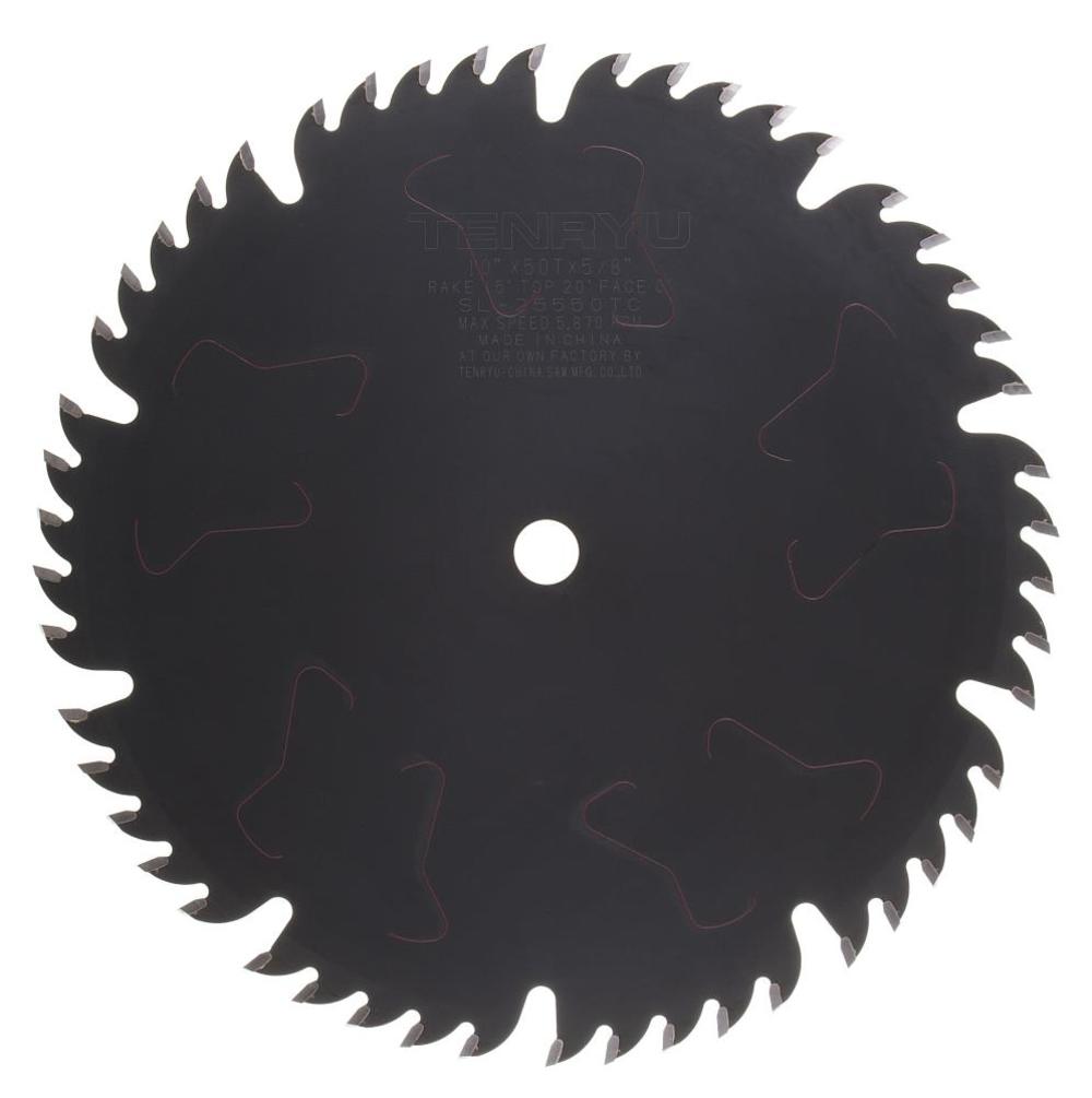 Tenryu 10In x 50T ATBR Table Saw Blade - Ascmtools