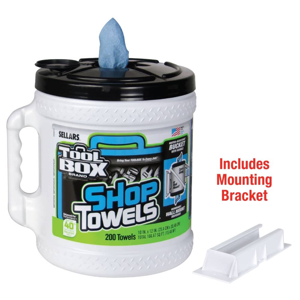 Sellars Blue Shop Towel Big Grip R Bucket - Ascmtools