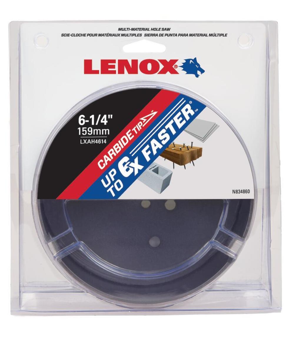 Lenox 6 1/4″ (159MM) MM CARBIDE HOLE SAW - Ascmtools