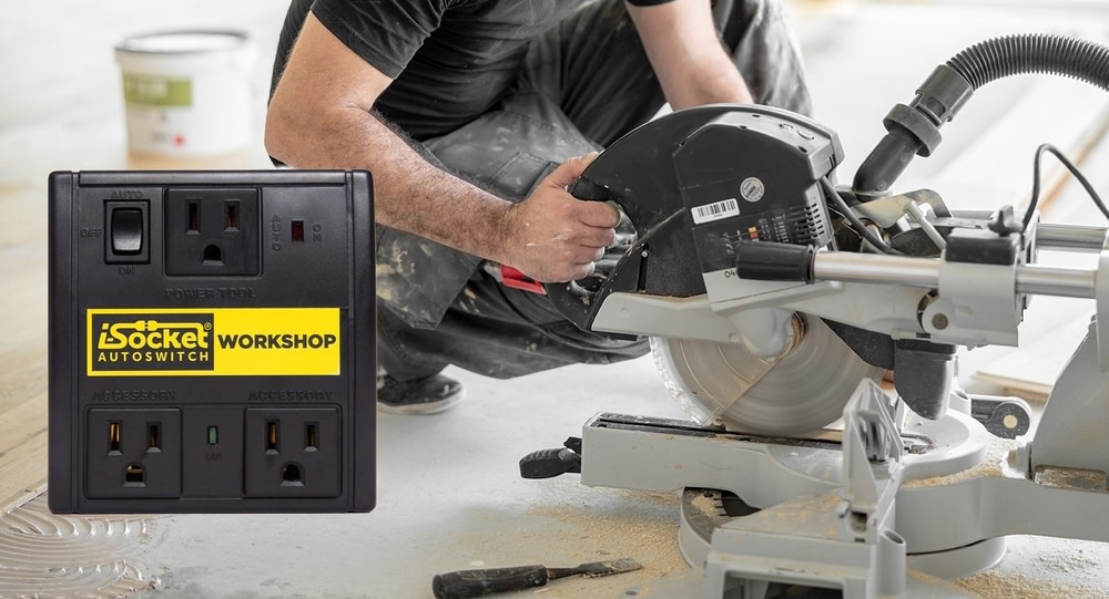 DGC Products i-Socket Workshop Automatic Dust Control Switch - Ascmtools