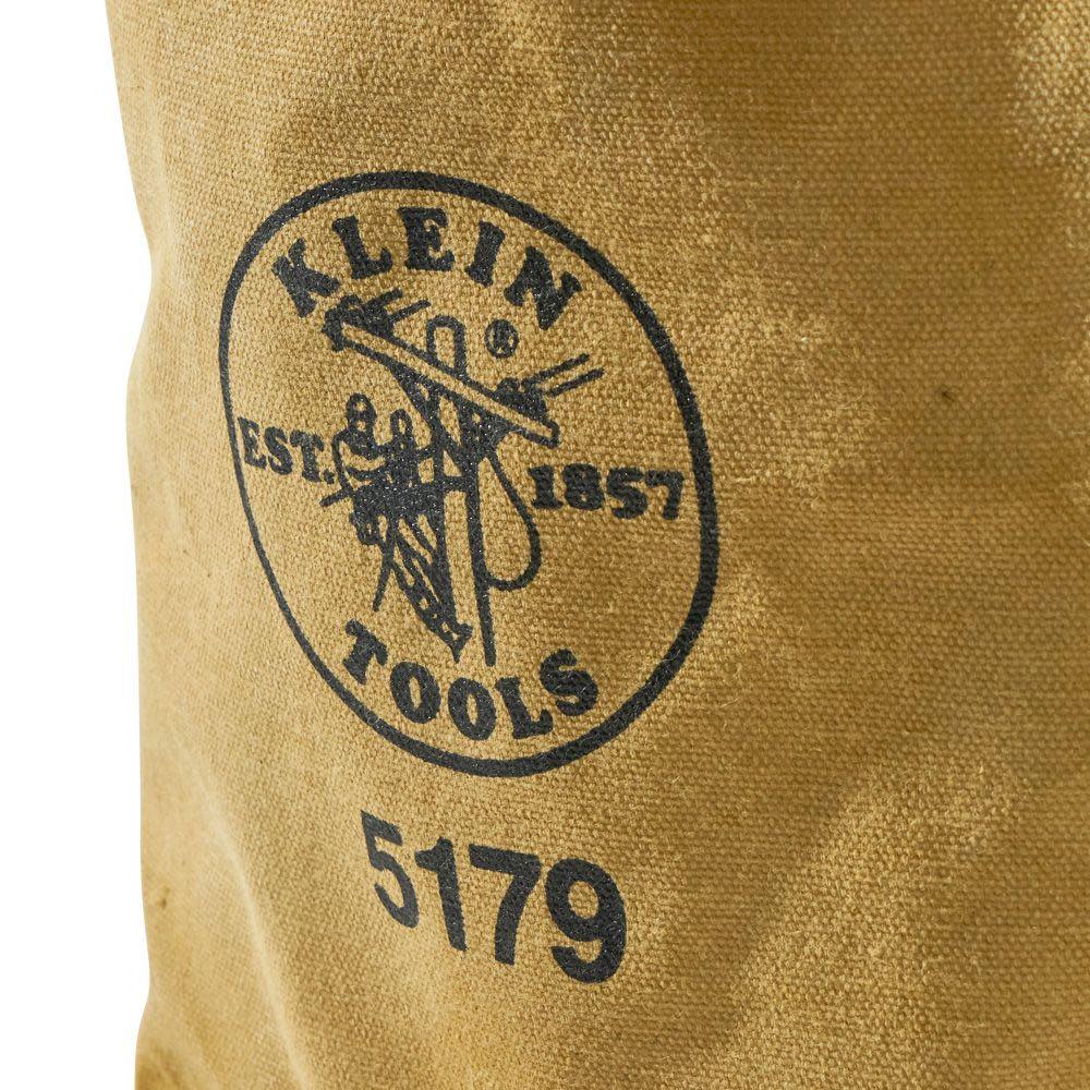 Klein Tools Water-Repellant Canvas Pouch w/Loop - Ascmtools