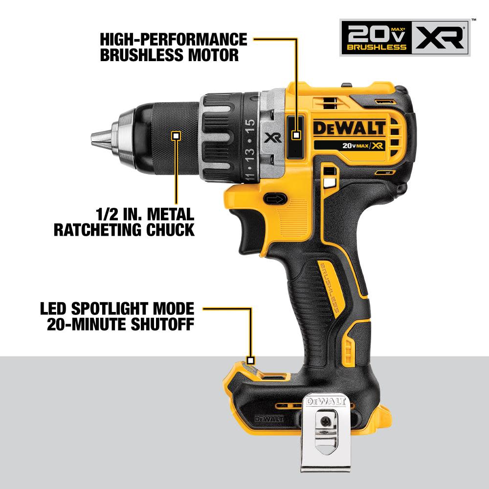 DEWALT 20V MAX XR Compact 4-Tool Combo Kit - Ascmtools