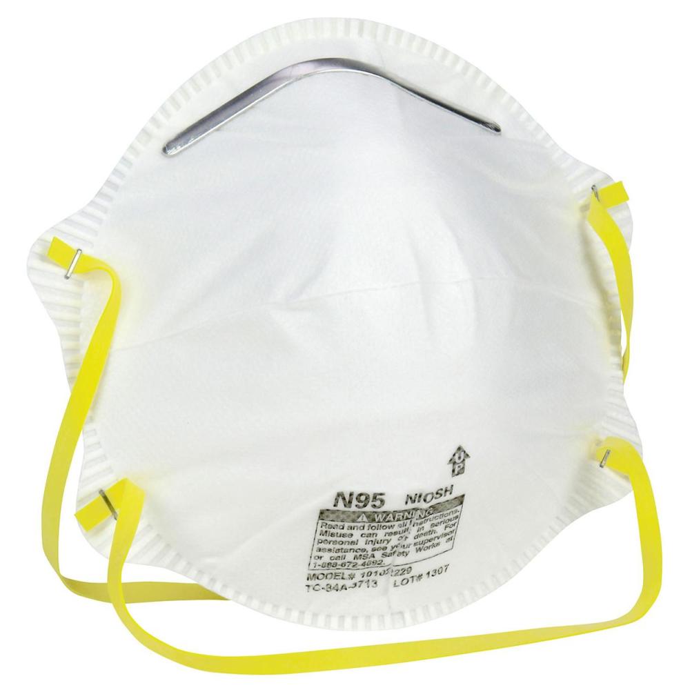 Protective Industrial Products Safety Works N95 Disposable Harmful Dust Respirator 20pk - Ascmtools