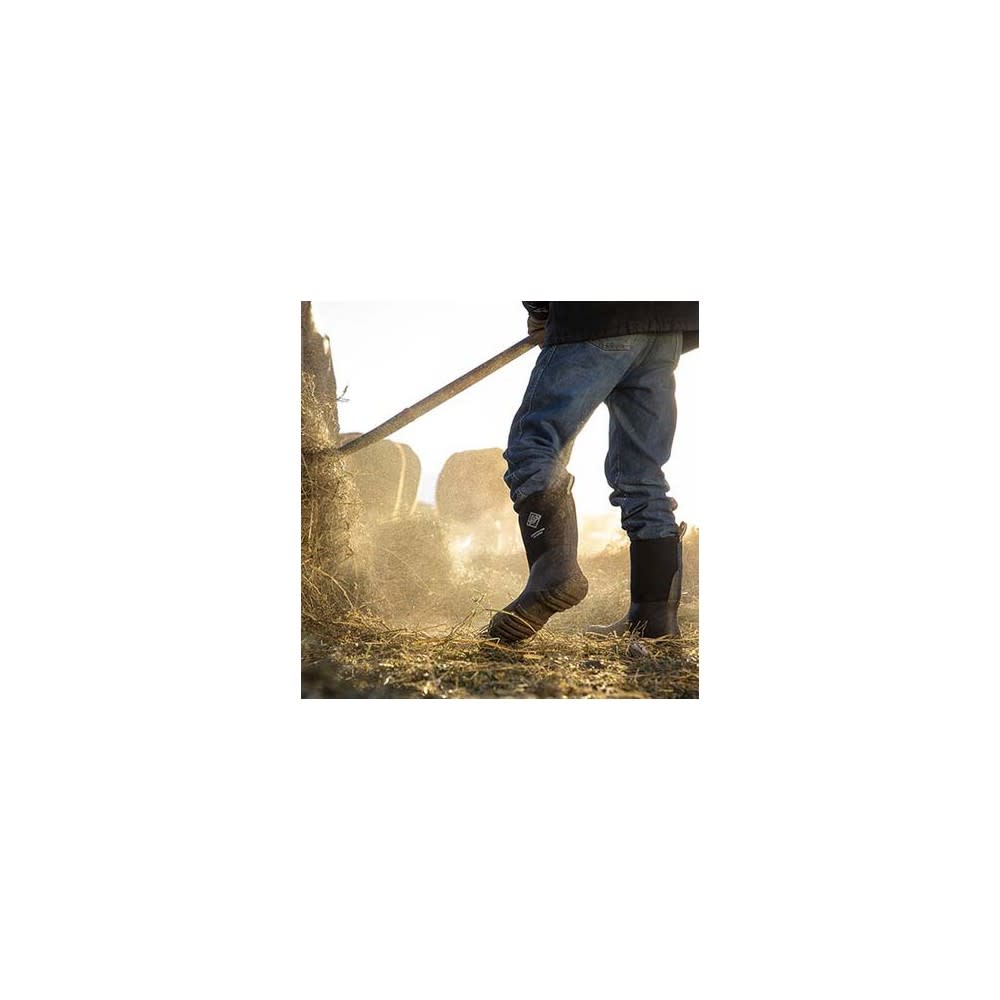 Muck Boots Black Size 13 Mens Edgewater Classic Mid Field Boot - Ascmtools