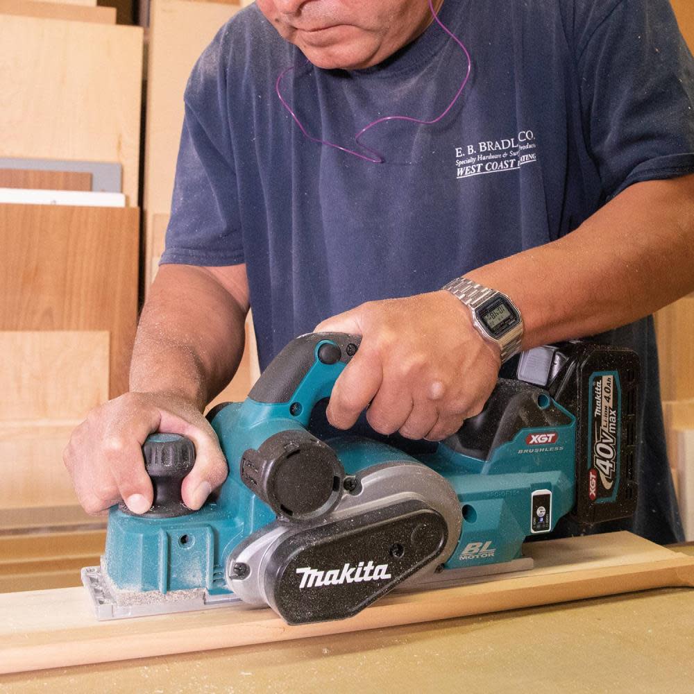 Makita 40V max XGT Cordless 3 1/4″ Planer Kit AWS Capable - Ascmtools