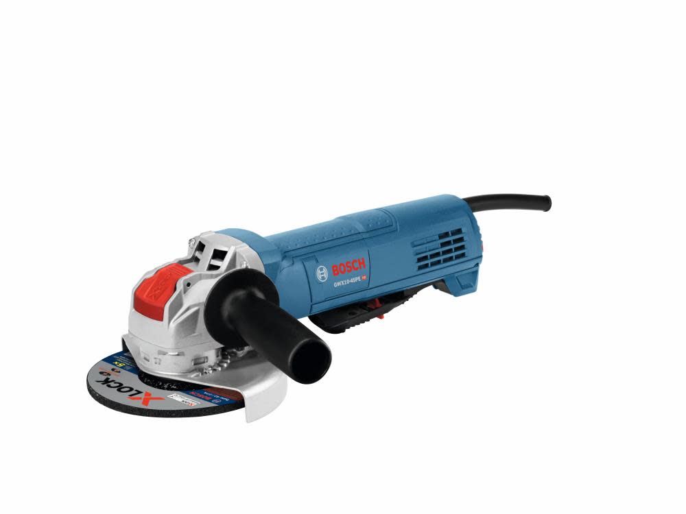 Bosch 4-1/2 In. X-LOCK Ergonomic Angle Grinder with Paddle Switch - Ascmtools