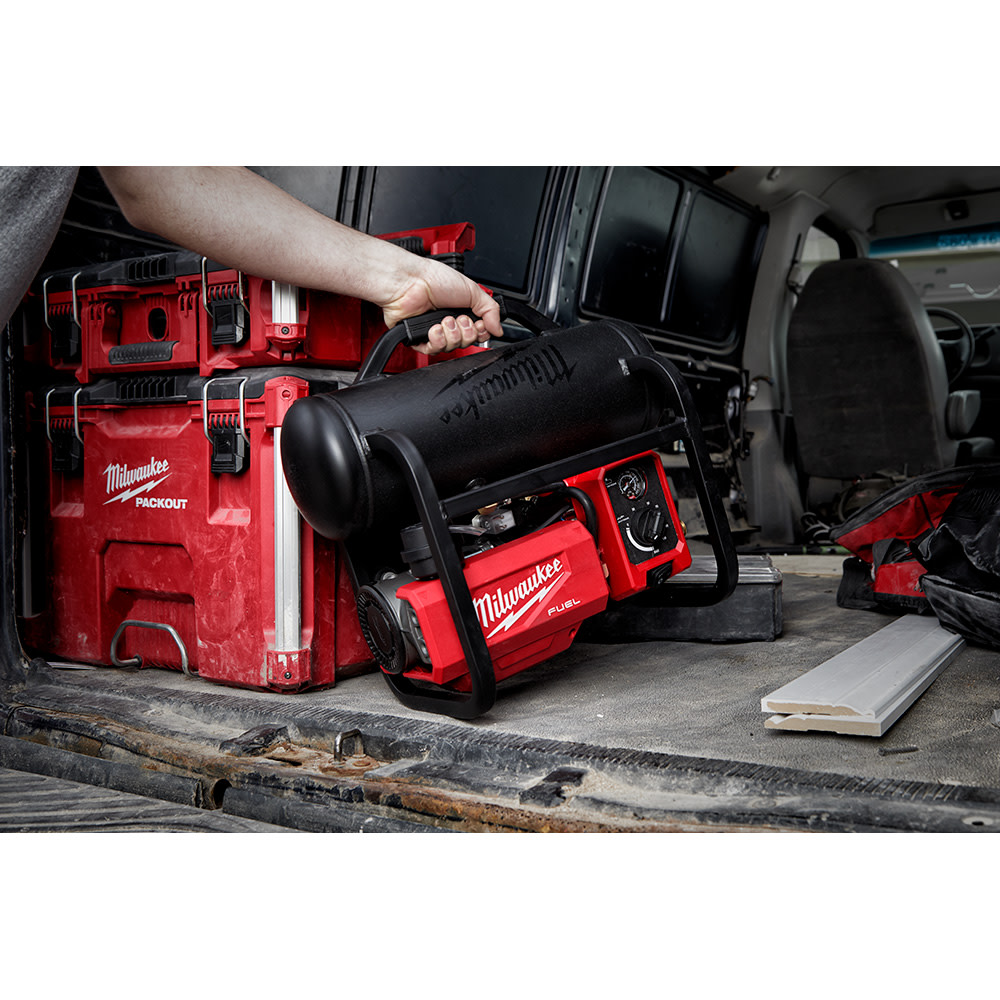 Milwaukee M18 FUEL 2 Gallon Compact Quiet Compressor (Bare Tool) - Ascmtools