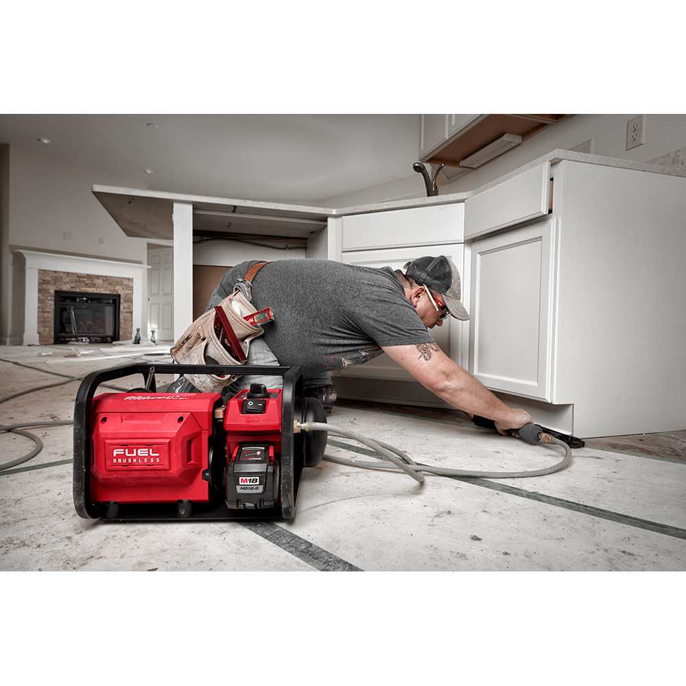 Milwaukee M18 FUEL 2 Gallon Compact Quiet Compressor (Bare Tool) - Ascmtools