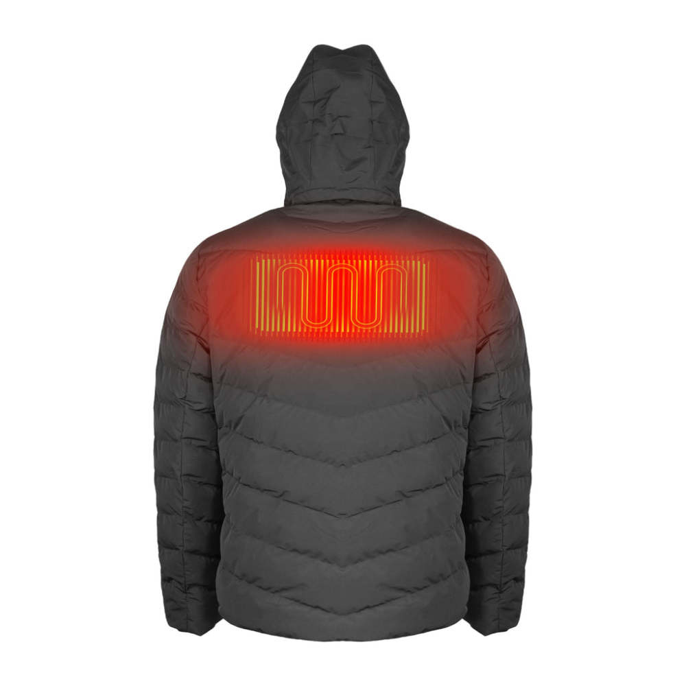Mobile Warming 7.4V Crest Heated Jacket Mens Black Small - Ascmtools