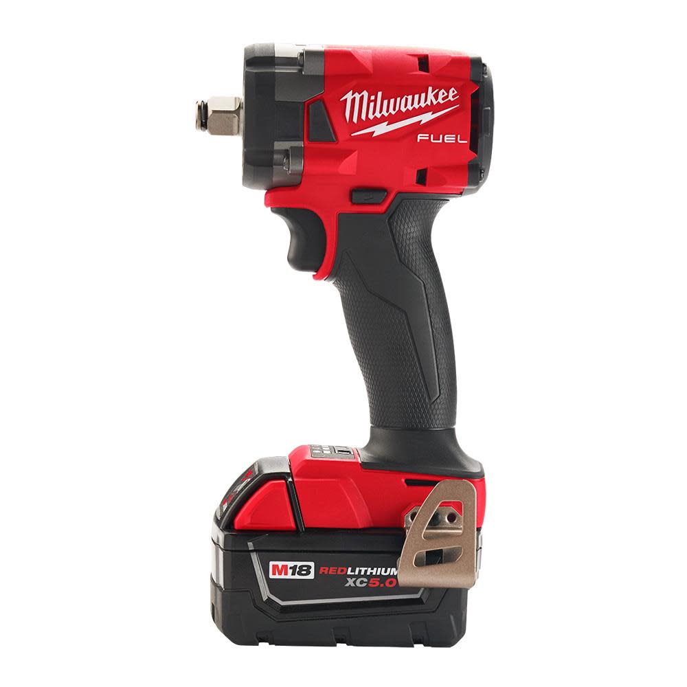 Milwaukee M18 FUEL 1/2″ Compact Impact Wrench with Friction Ring Kit - Ascmtools