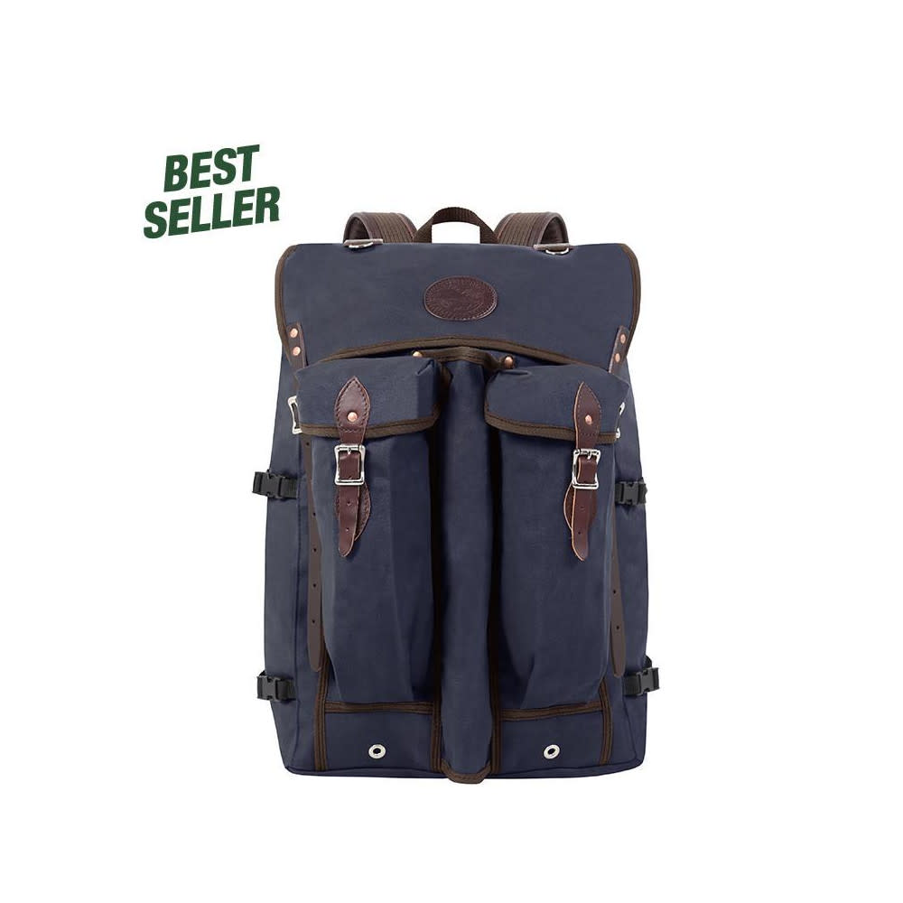 Duluth Pack 57 Liter Capacity Navy Canvas Bushcrafter Backpack - Ascmtools