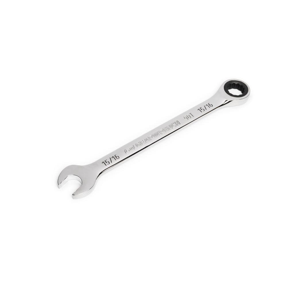 GEARWRENCH 15/16″ 90T 12 Point Ratcheting Combination Wrench - Ascmtools