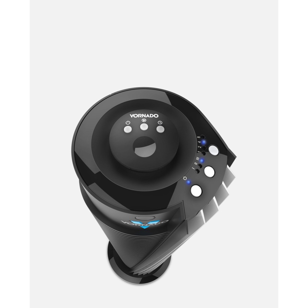 Vornado 143 Tower Circulator with Remote 120V 263 CFM 29″ Black - Ascmtools