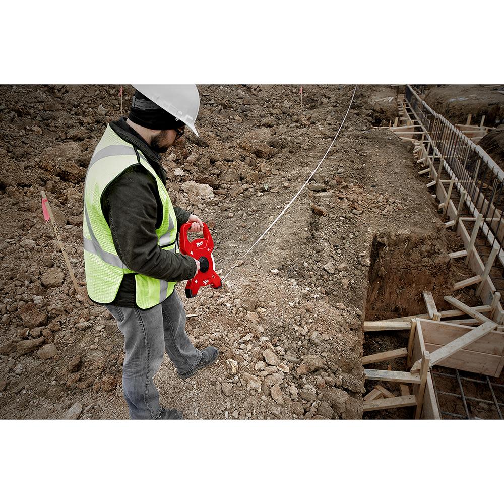 Milwaukee 300′ Fiberglass Open Reel Long Tape - Ascmtools