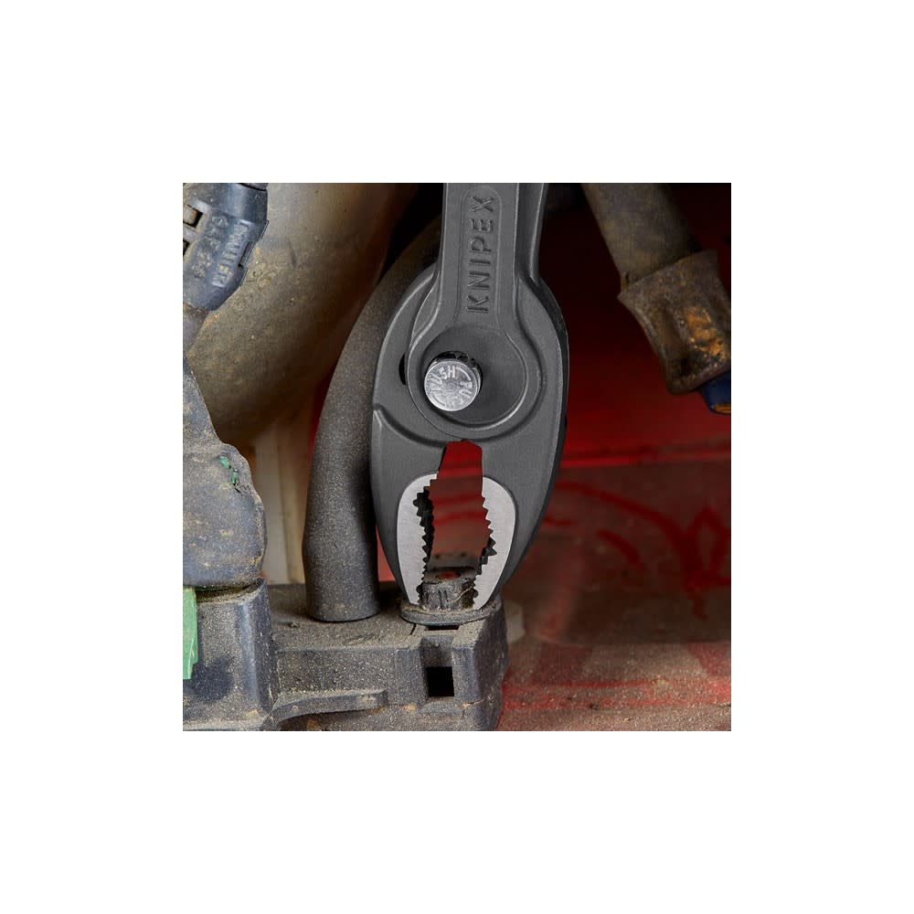 Knipex 8 In. TwinGrip Slip Joint Pliers with Dipped Handle - Ascmtools