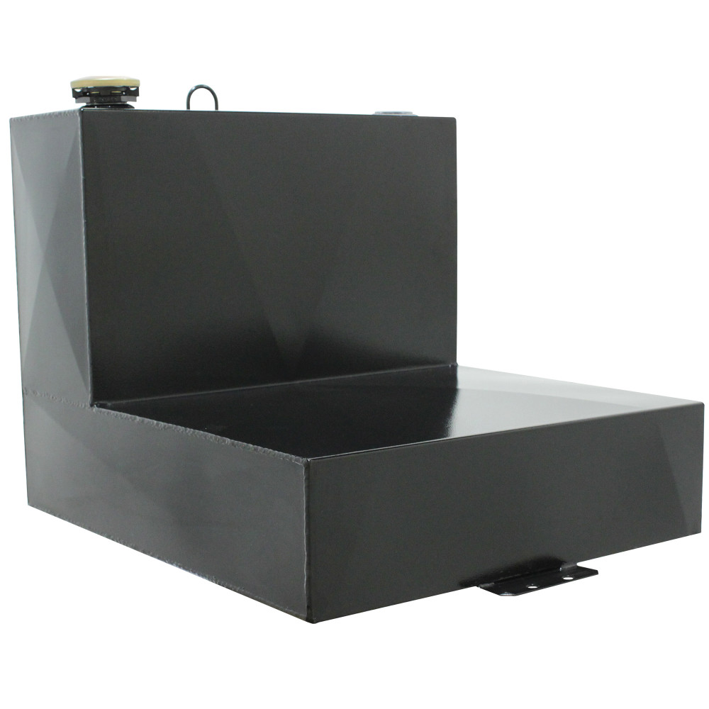 Better Built 42 Gallon HD Series “L” Transfer Tank STEEL GLOSS BLACK - Ascmtools