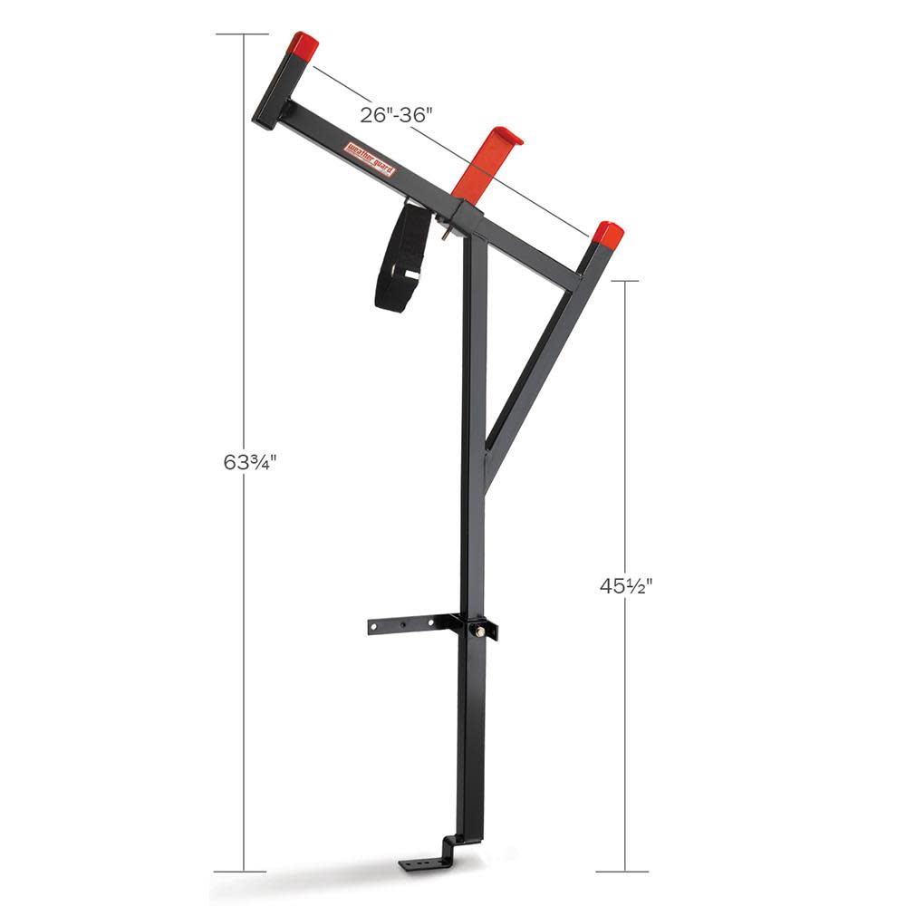 Weather Guard WEEKENDER Angled Truck Ladder Rack - Ascmtools