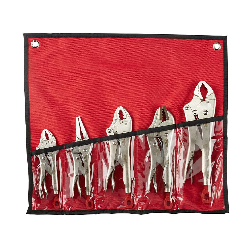 Milwaukee 5Pc TORQUE LOCK Locking Pliers Kit - Ascmtools