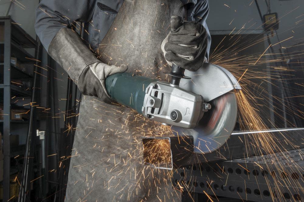 Metabo 9 ” Angle Grinder – 6600 RPM – 15.0 AMP with Lock-On Trigger - Ascmtools