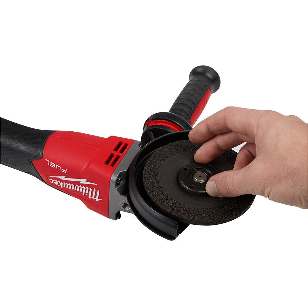 Milwaukee M18 FUEL 5″ Flathead Braking Grinder Bare Tool - Ascmtools