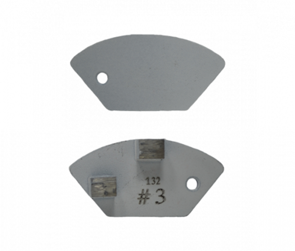 National Flooring Equipment Half Bar Diamond Insert – Metal Bond 12 Grit - Ascmtools