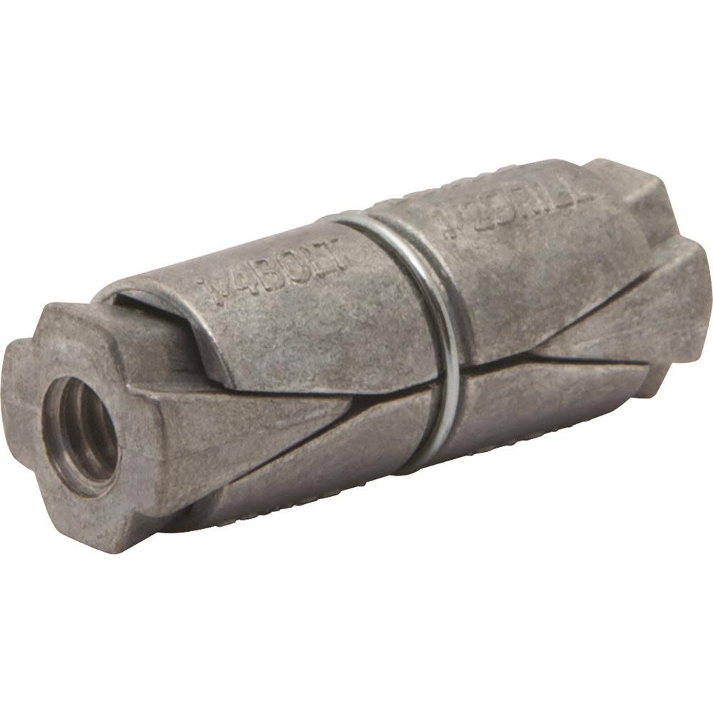 DEWALT Bolt & Shield Anchors DOUBLE 1/4 QTY: 50 - Ascmtools