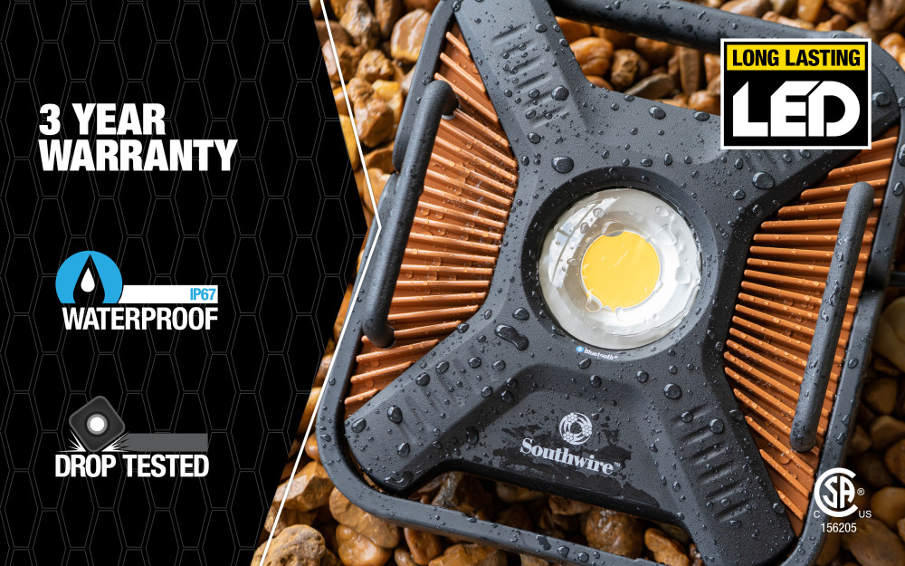 Southwire 10000 Lumen LED Work Light - Ascmtools