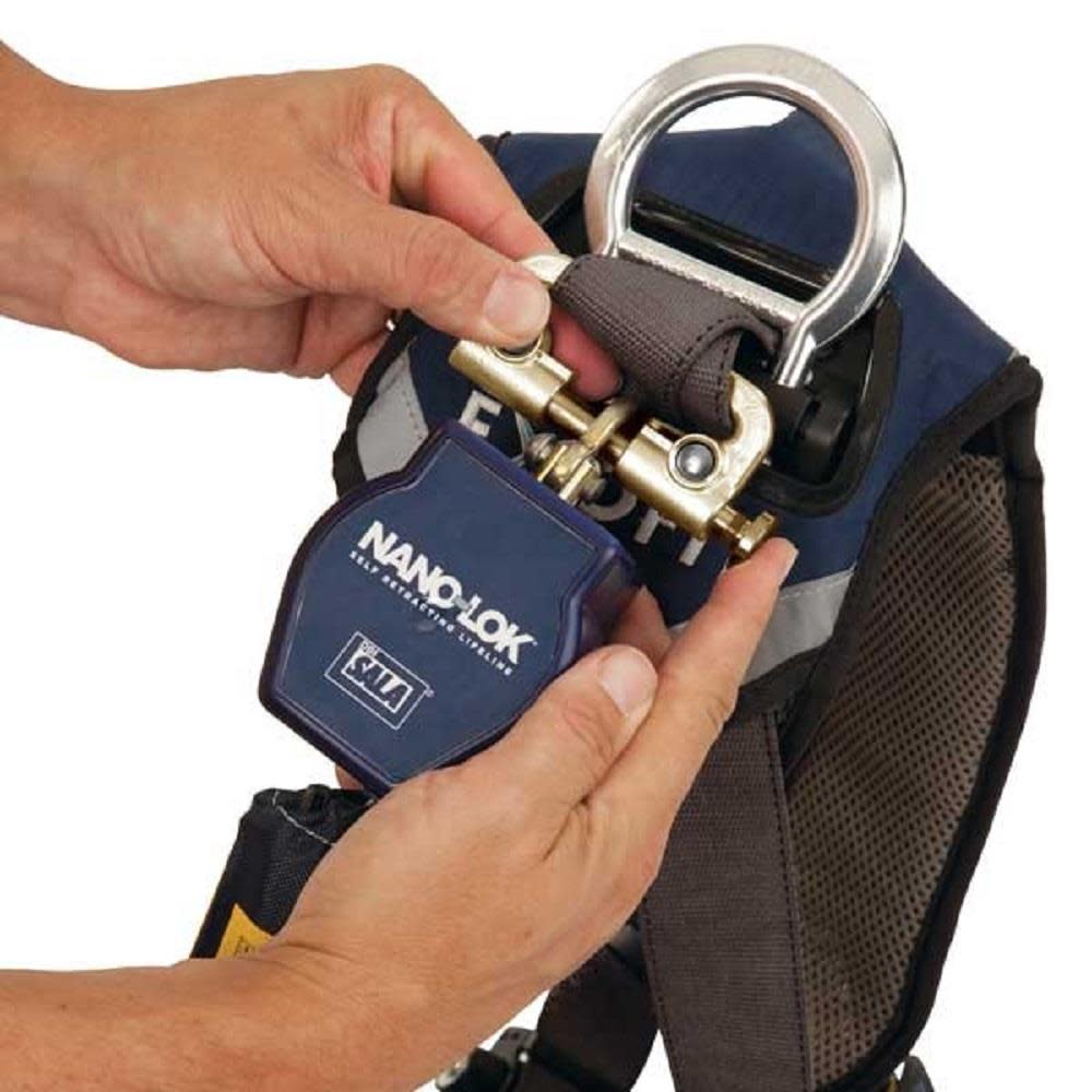 DBI Sala Nano-Lok 6 Ft. Quick Connect Self Retracting Lifeline - Ascmtools