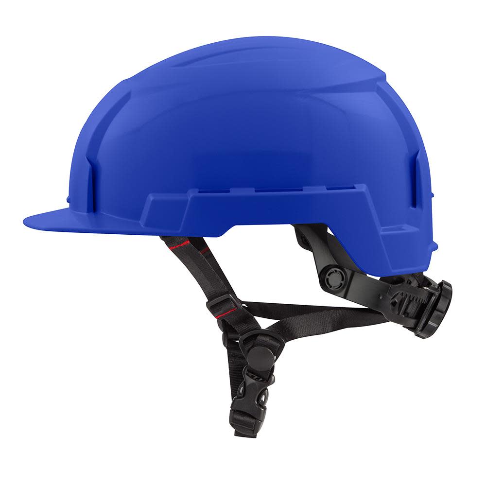 Milwaukee Blue Front Brim Helmet with BOLT Class E - Ascmtools