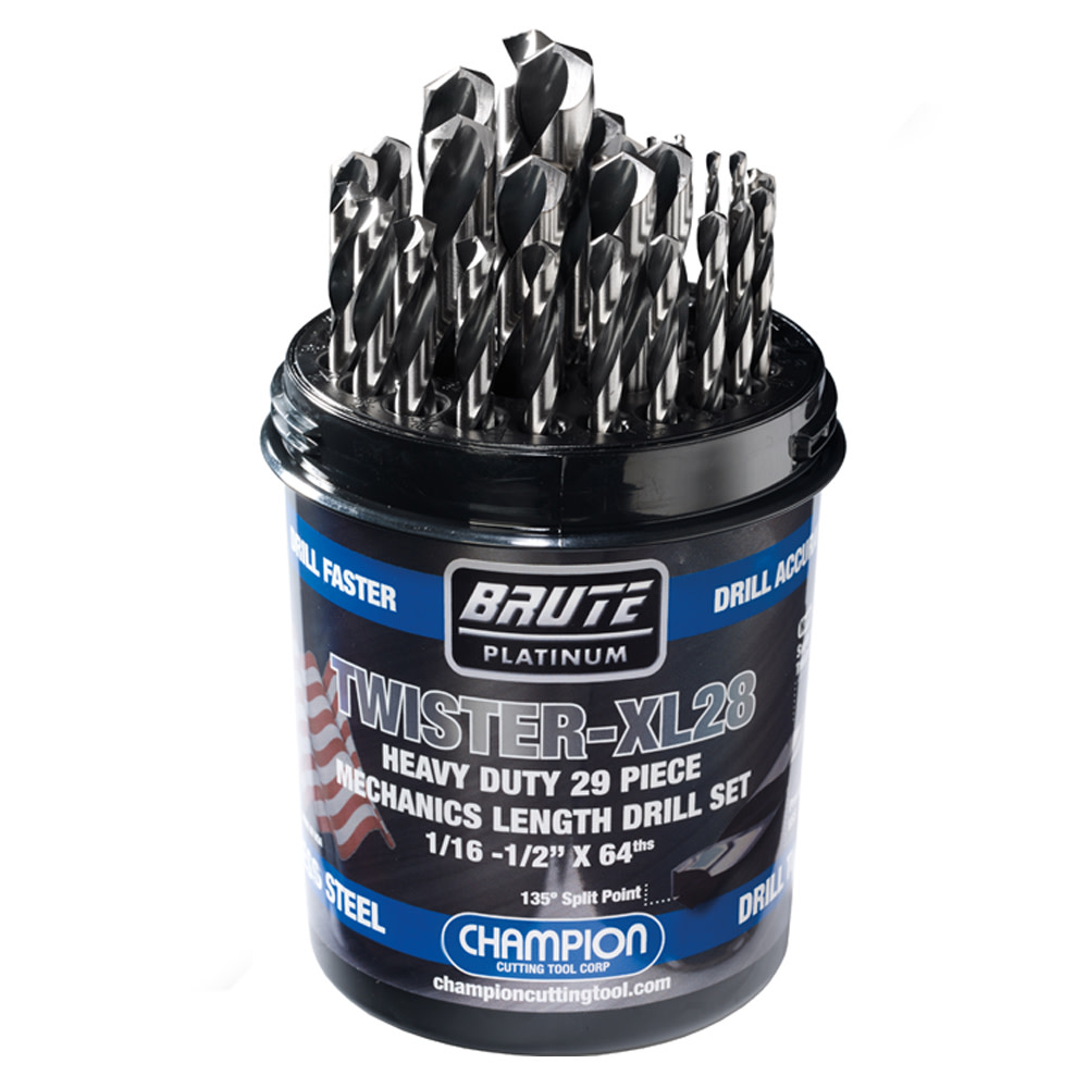 Champion Cutting Tool Twister 29 pc. XL28 Mechanic Length - Ascmtools