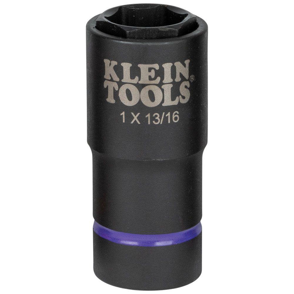 Klein Tools 2-in-1 Socket 1″ X 13/16″ 6 Pt - Ascmtools