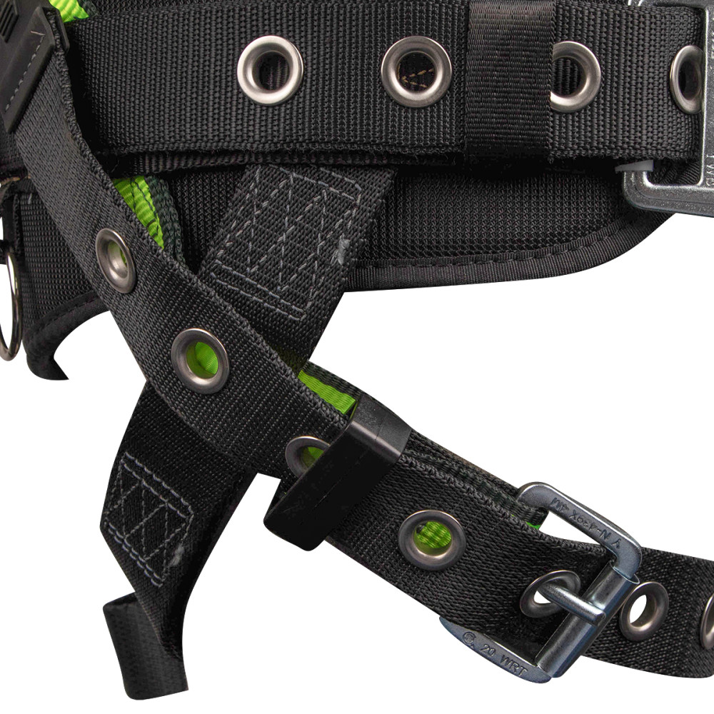 Safewaze Medium PRO Construction Harness with 3D MB Chest TB Legs - Ascmtools