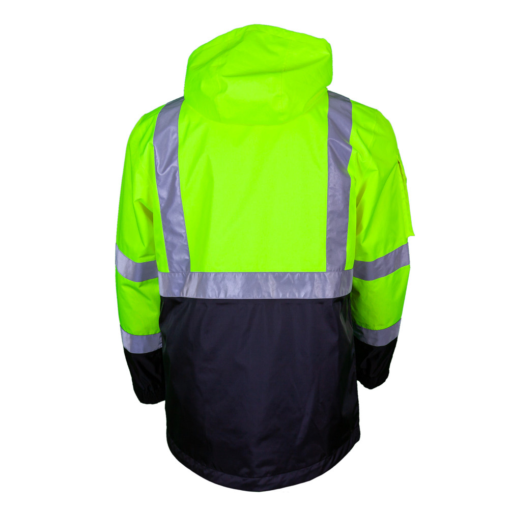 Mobile Warming Hi-Vis Heated Rain Heated Jacket Men’s 7.4 Volt HI-VIZ 2X - Ascmtools