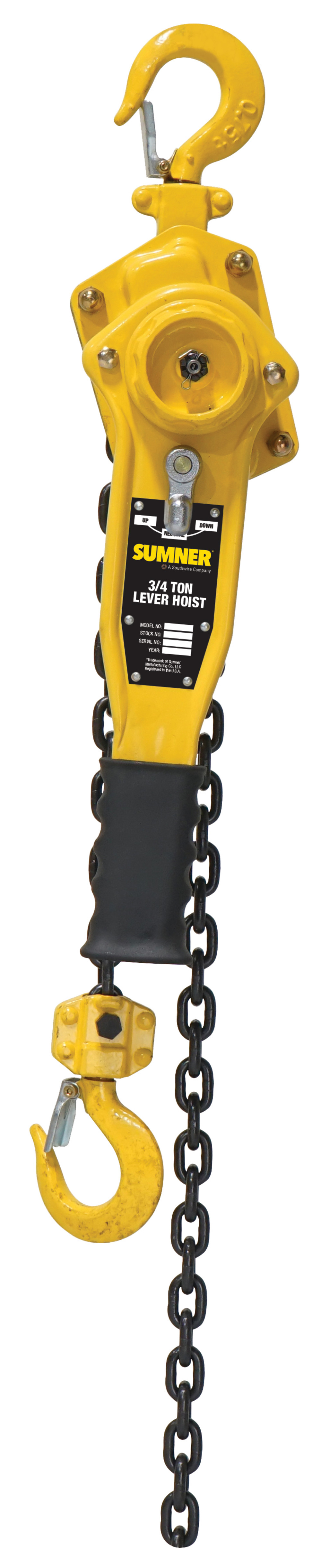 Sumner Lever Hoist 3/4 Ton 10′ Chain Fall - Ascmtools