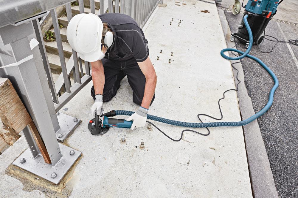 Bosch 5 In. Concrete Surfacing Grinder with Dedicated Dust-Collection Shroud - Ascmtools