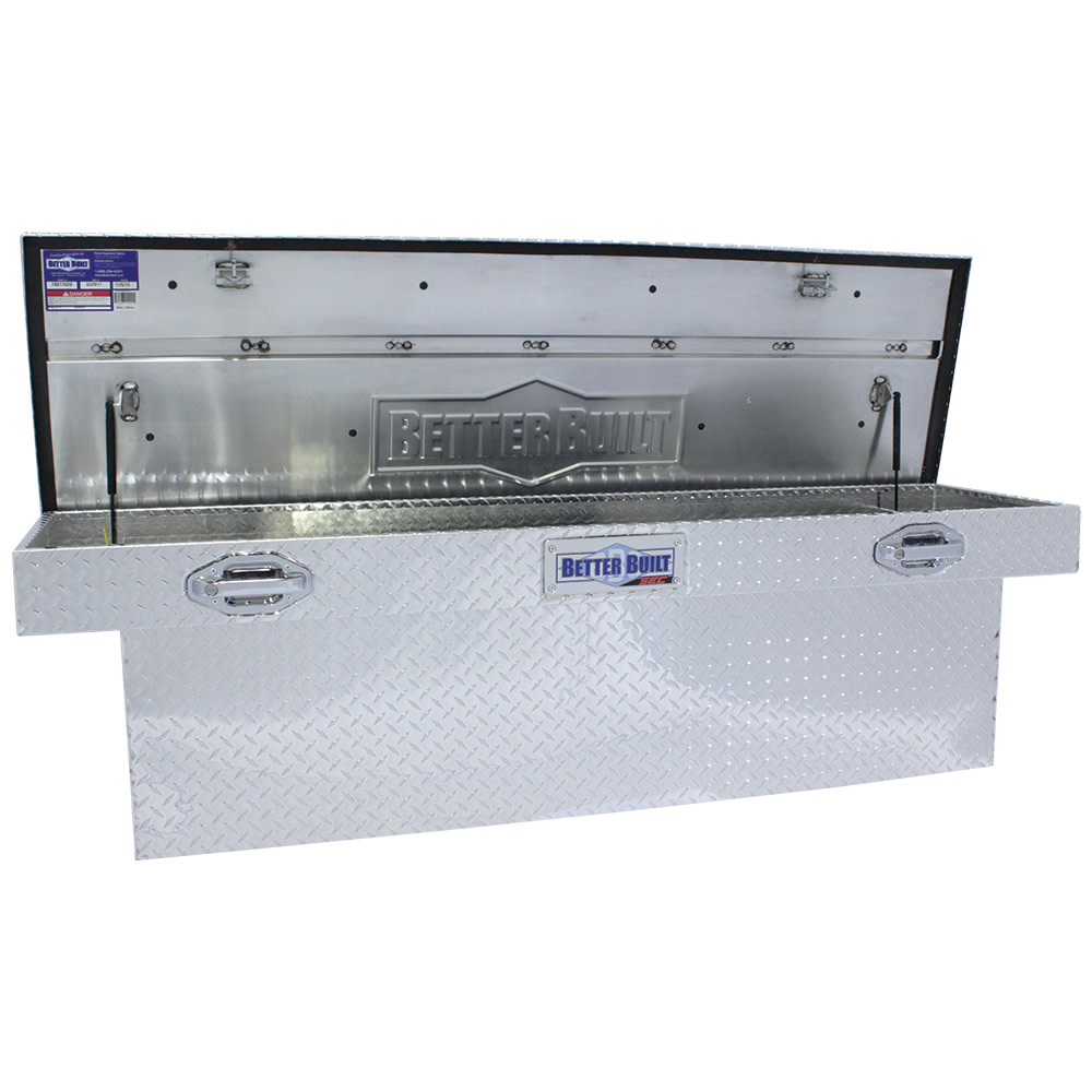 Better Built 63″ SEC Saddle Truck Tool Box DEEP BRITE ALUMINUM - Ascmtools