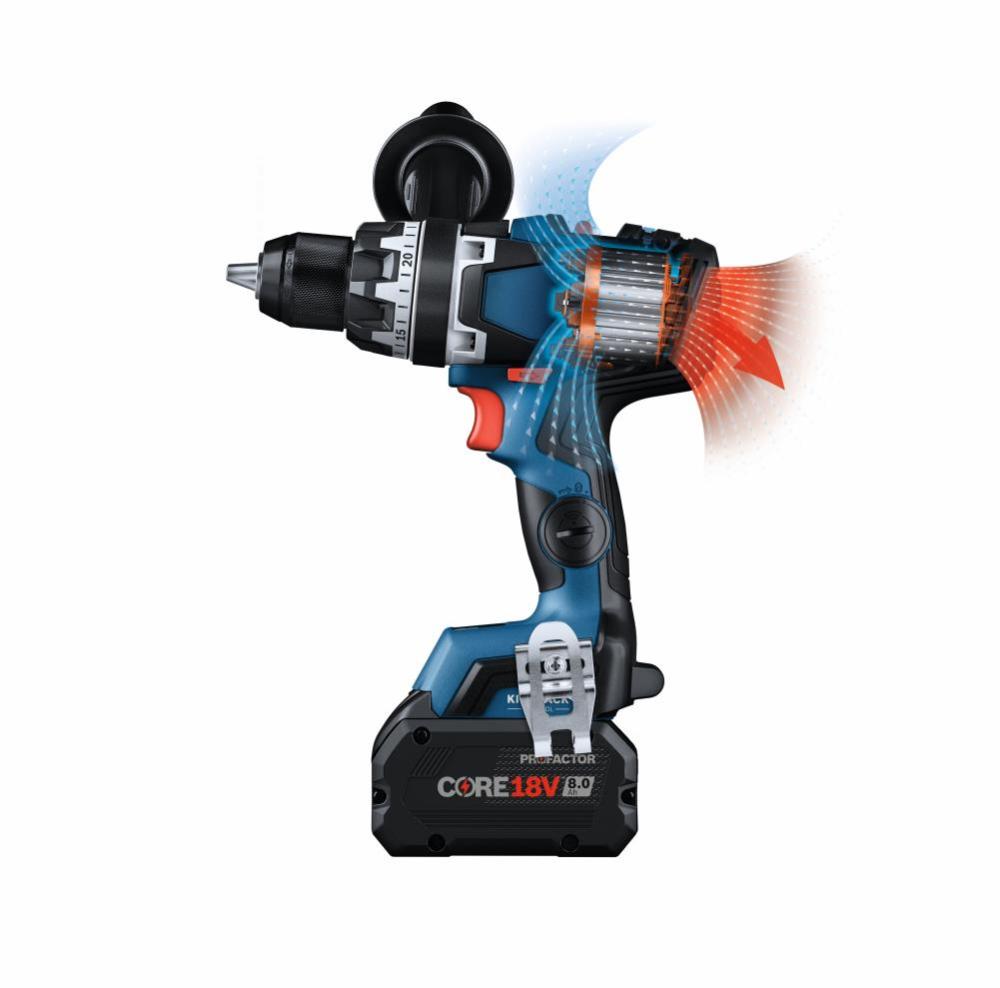 Bosch PROFACTOR 18V Connected Ready 1/2″ Drill/Driver Kit - Ascmtools