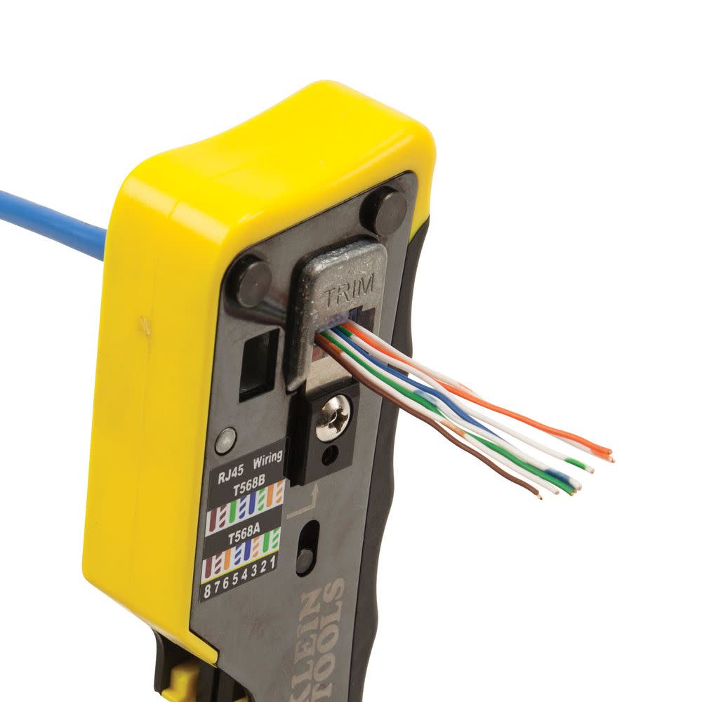 Klein Tools Pass-Thru Data Plug CAT5E 10 Pk - Ascmtools