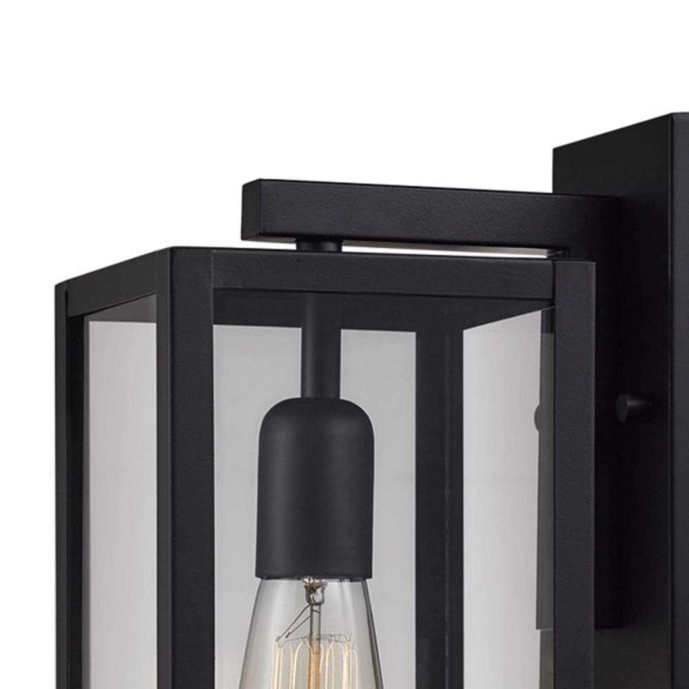 Globe Electric Vintage Matte Black 60W Hurley 1 Light - Ascmtools