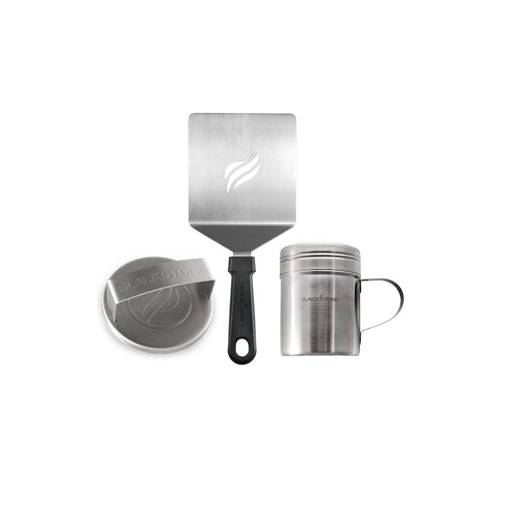 Blackstone Professional Hamburger Kit Black/Silver 3pc - Ascmtools