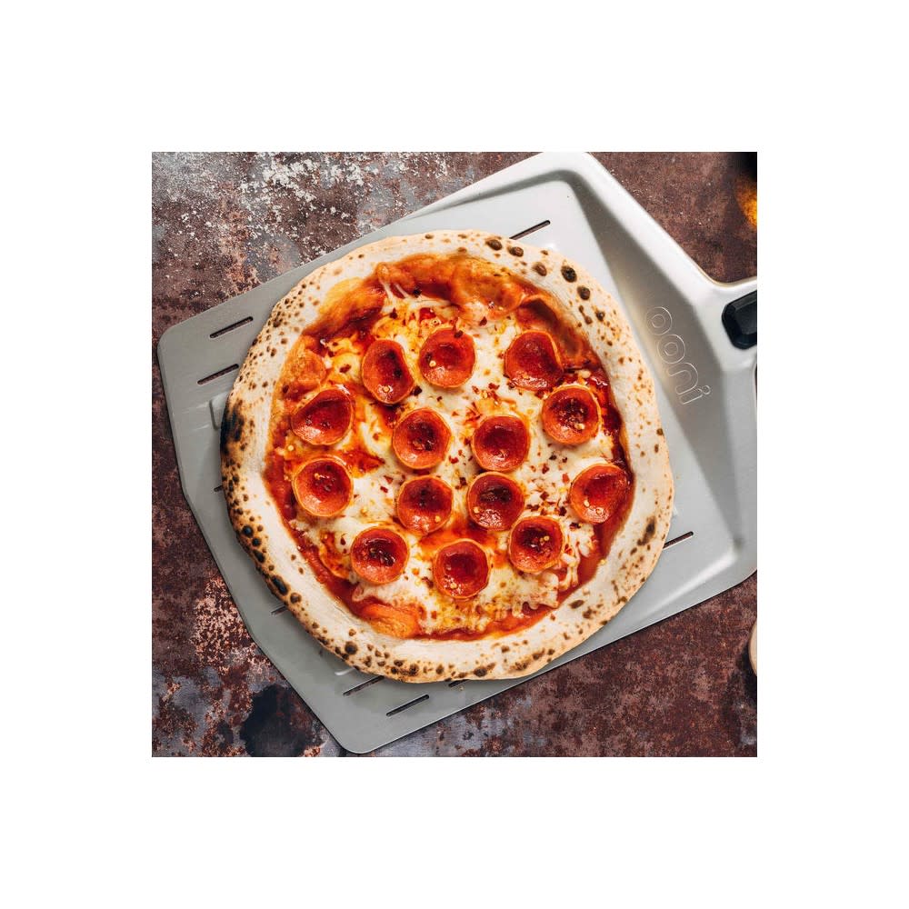 Ooni Perforated Pizza Peel 26″ x 12″ Aluminum - Ascmtools