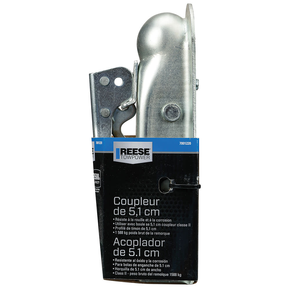 Reese Fas Lok 2″ 3500 lbs Steel Class II Bolt On Coupler - Ascmtools