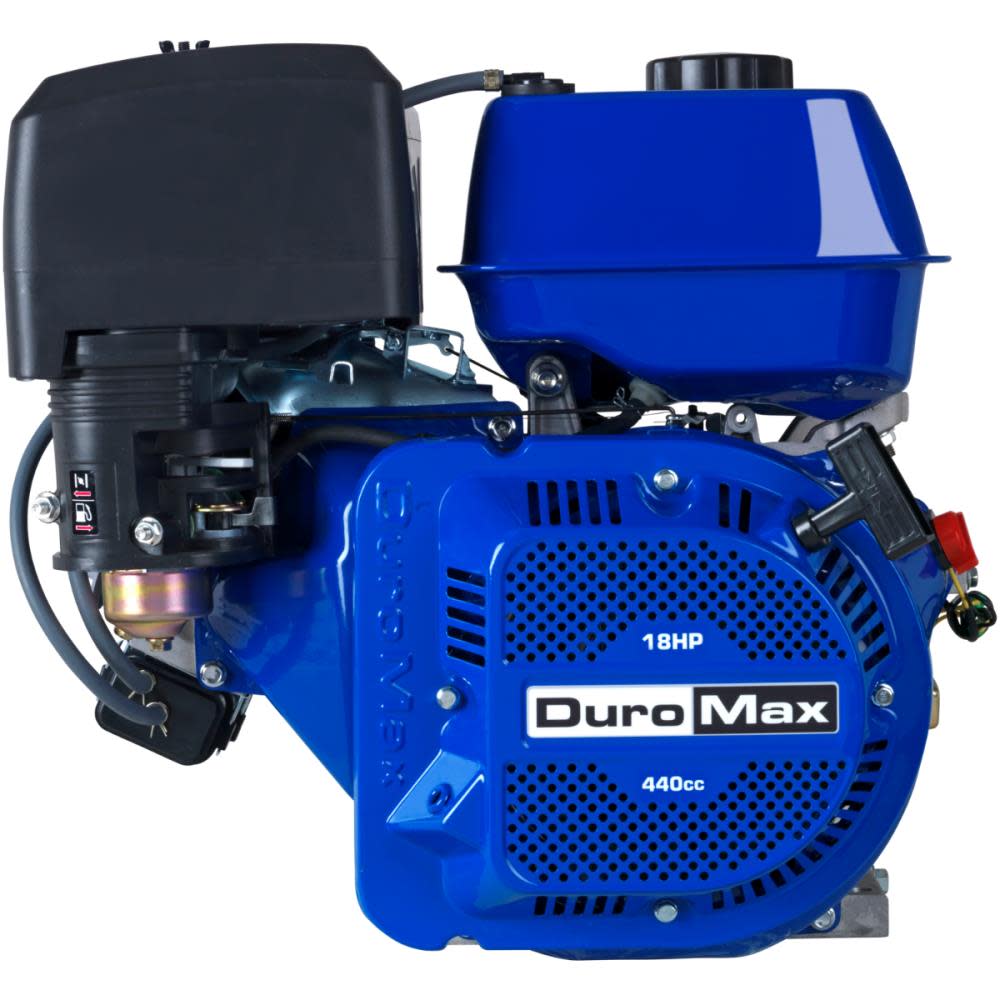 Duromax Engine 440cc Gas 1″ Shaft Recoil Start - Ascmtools
