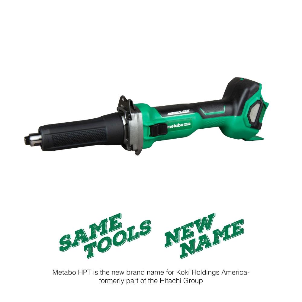 Metabo HPT 18V MultiVolt 2″ Variable Cordless Die Grinder Bare Tool - Ascmtools