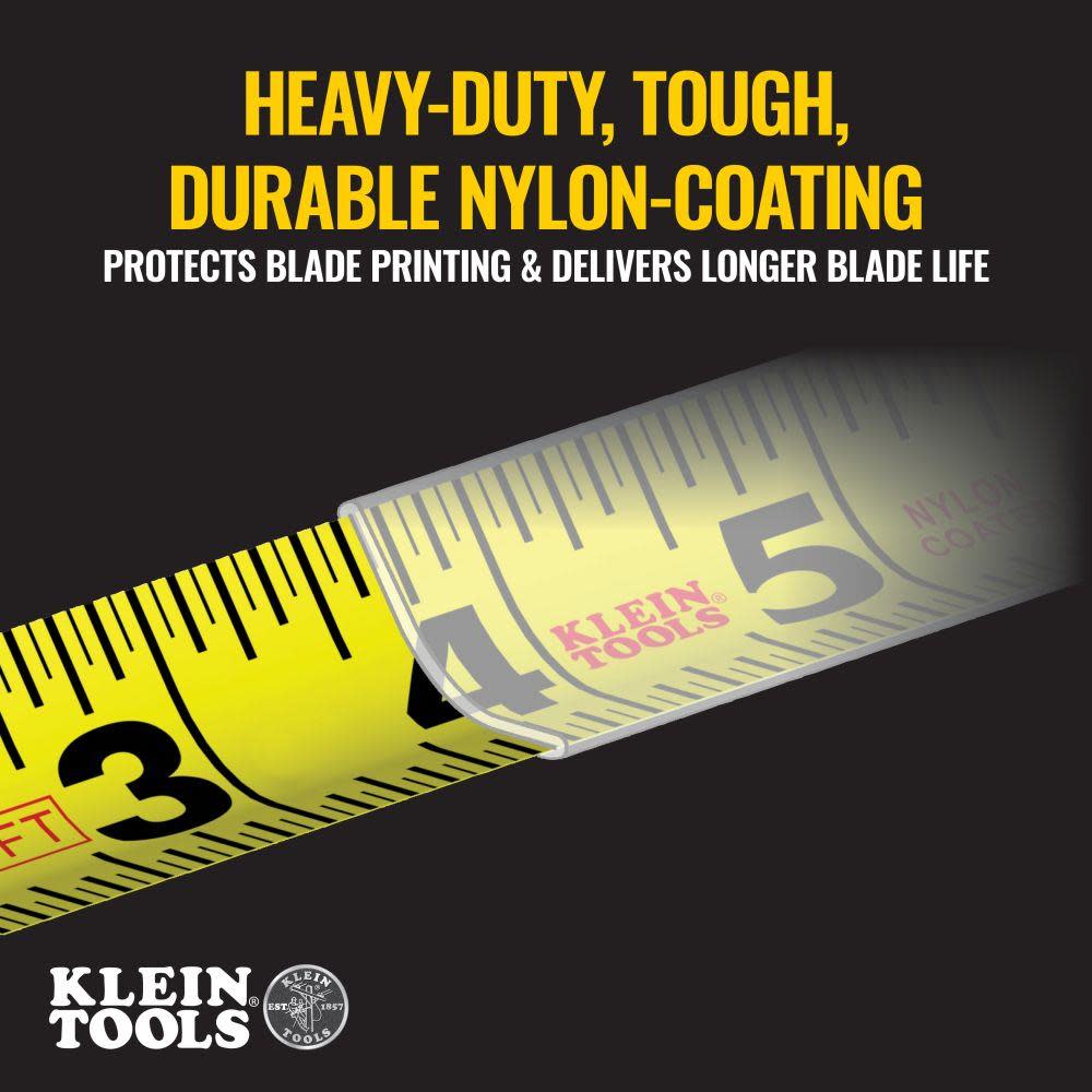 Klein Tools 25 Foot Non-Magnetic Tape Measure - Ascmtools