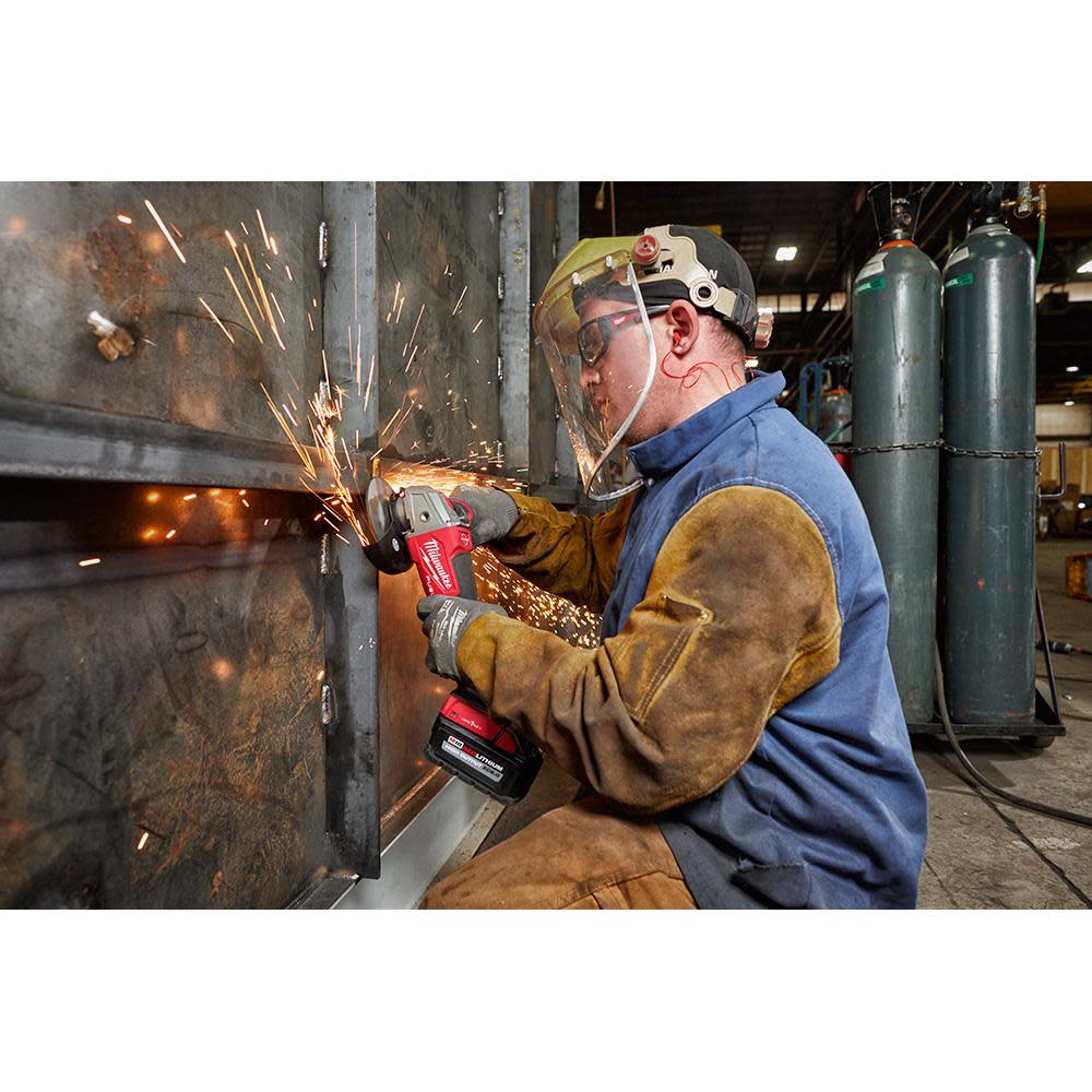 Milwaukee M18 FUEL 4 1/2″ / 5″ Braking Grinder Paddle Switch No Lock Kit - Ascmtools