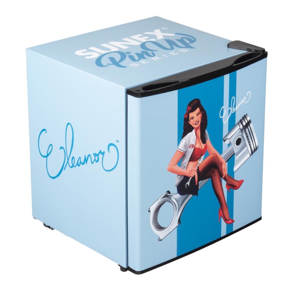 Sunex Eleanor 1.7CuFt Shop Fridge – Pin Up Series - Ascmtools