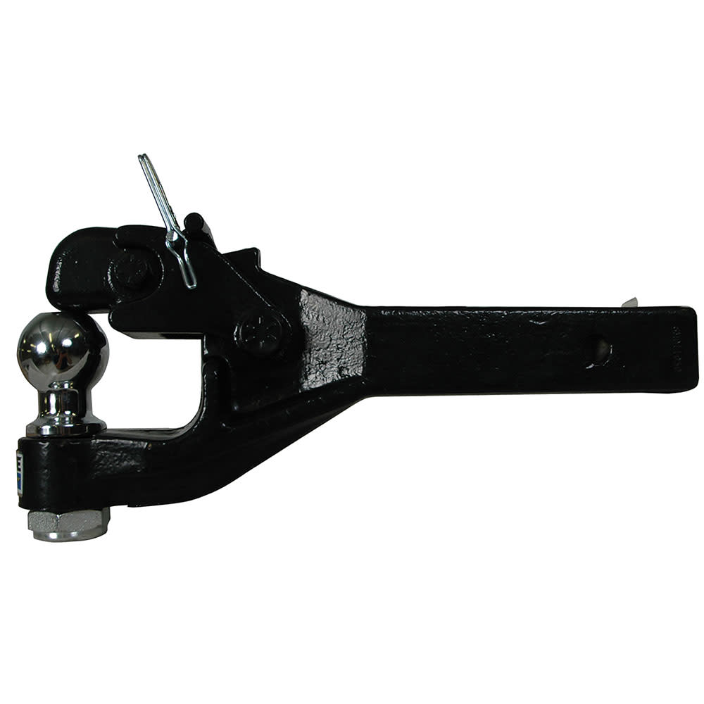 Reese 12000 lbs Combination Pintle Hook Mount with 2″ Hitch Ball - Ascmtools
